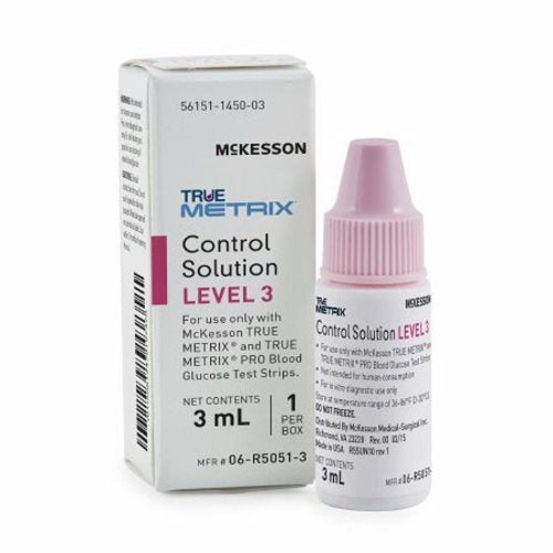 McKesson, Blood Glucose Control Solution, Case Of 24