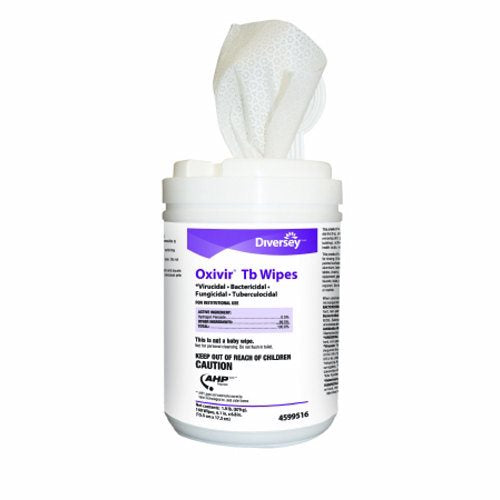 Diversey, Surface Disinfectant Cleaner Oxivir Tb Premoistened Hydrogen Peroxide Based Wipe Unscented, Box Of 160