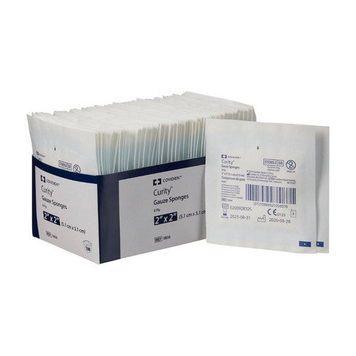 Cardinal, Gauze Sponge 2 X 2 Inch 8-Ply Sterile 1806, Case Of 30