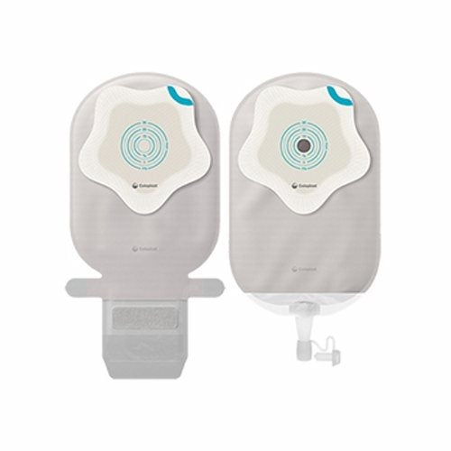 Coloplast, Ostomy Pouch One-Piece System Mini Length Star Shaped 18711, Box Of 10