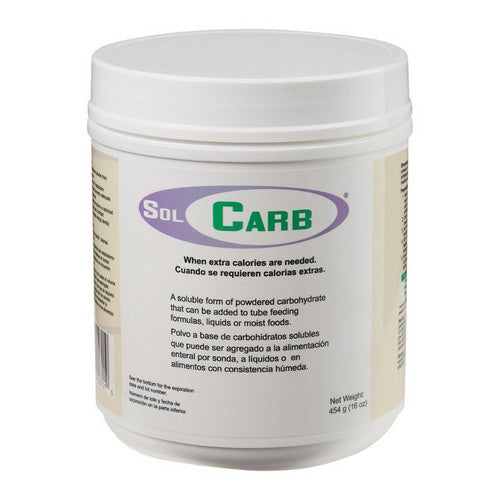 Epic Pharmaceutical, Oral Supplement / Tube Feeding Formula SolCarb  Unflavored 454 Gram Container Jar Powder, 16 Oz