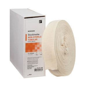 McKesson, Stockinette Tubular McKesson 2 Inch X 25 Yard Cotton NonSterile, Count of 12