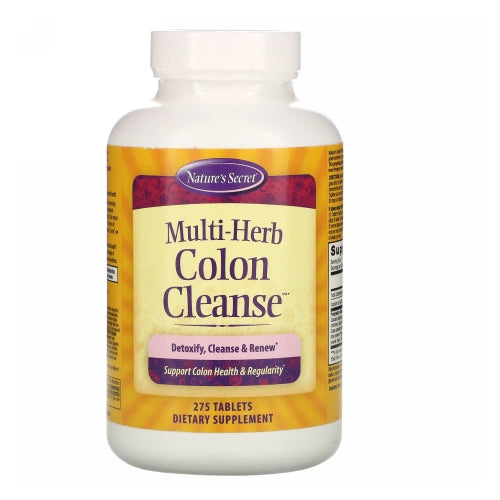 Nature's Secret, Multi-Herb Colon Cleanse, 275 Tabs