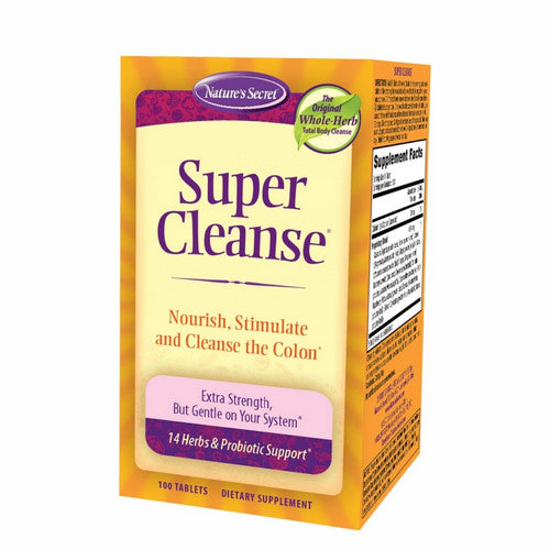 Nature's Secret, Super Cleanse, 100 Tabs