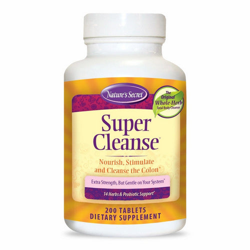 Nature's Secret, Super Cleanse, 200 Tabs