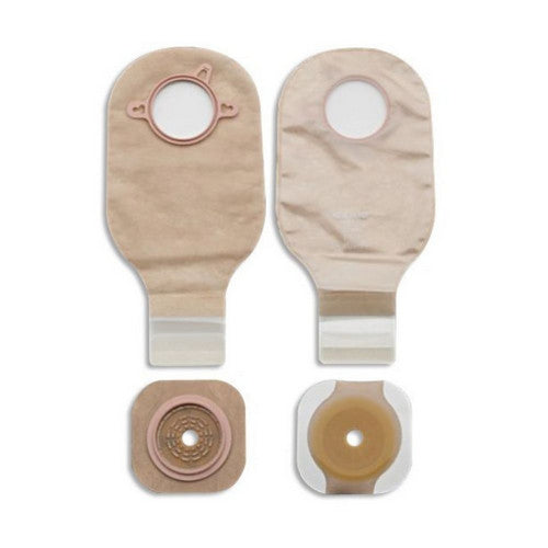 Hollister, Ileostomy Colostomy Pouch Two-Piece System 12 Inch Length Flat 19003, Box Of 5
