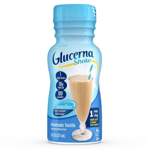 Abbott Nutrition, Glucerna Shake Vanilla Flavor, 8 Oz