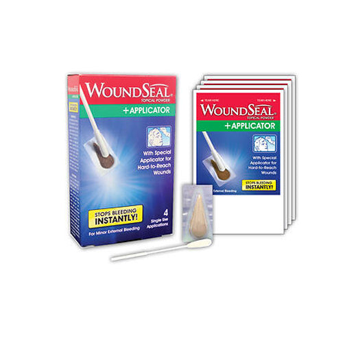 Woundseal, Woundseal Powder Plius Applicator, 4 count