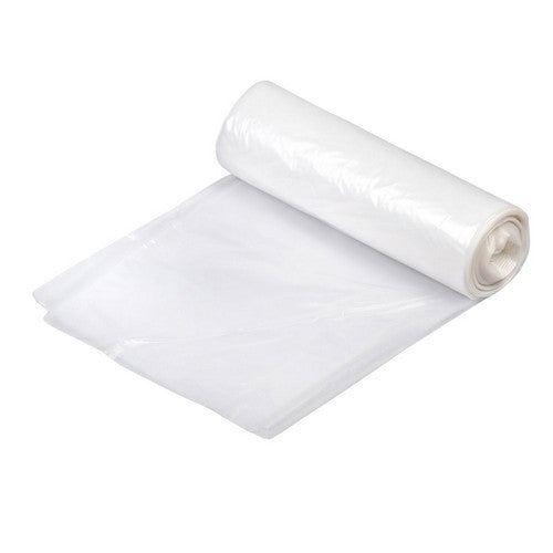 Colonial Bag Corporation, Trash Bag Colonial Bag 56 gal. Clear HDPE 17 Mic. 43 X 48 Inch X-Seal Bottom Coreless Roll, Count of 200