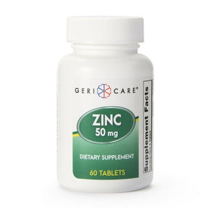 Gericare, Mineral Supplement Geri-Care Zinc Sulfate, 50 mg, 60 Tablets