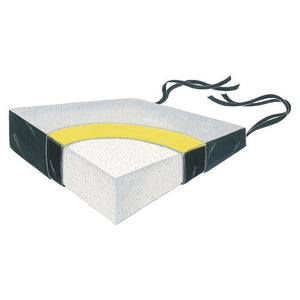 Skil-Care, Wedge Seat Cushion Skil-Care 18 W X 16 D X 6 H X 3 H Inch Foam, 1 Each