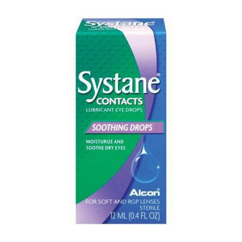 Systane, Contacts Lubricant Eye Drops, 0.4 Oz