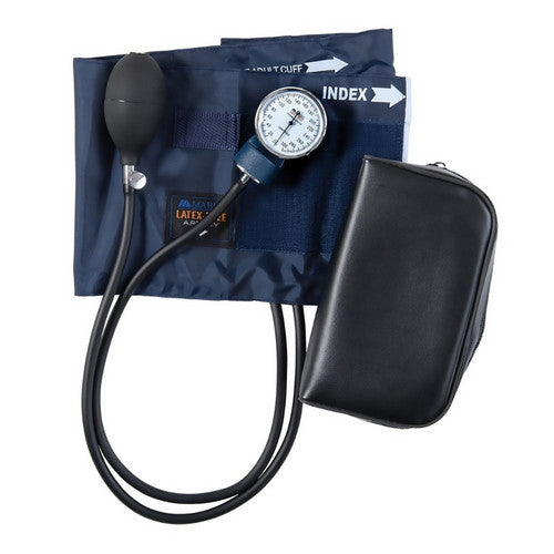 Mabis Healthcare, Aneroid Sphygmomanometer Unit Adult Cuff Nylon Cuff 28 - 42 cm 01-140-011, Count of 1