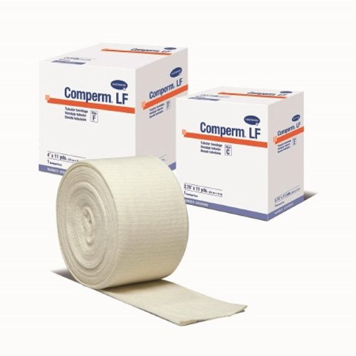 Hartmann Usa Inc, Tubular Support Bandage Comperm  3 Inch X 11 Yard Standard Compression Pull On Natural Size D NonSte, Box Of 1