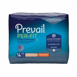 First Quality, Daily Protective Underwear Pull-Up Disposable Adult Diaper for Men Extra Absorbency X-Large, Case Of 4