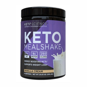 Keto Science, Keto Meal Shake Vanilla, 20.7 Oz