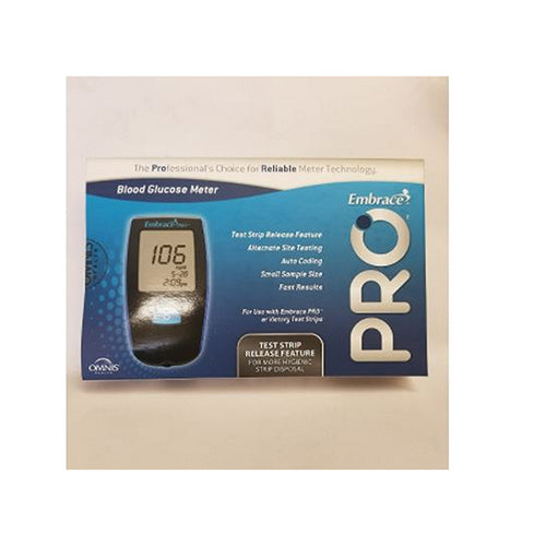 Embrace, Pro Blood Glucose Meter, 1 Count
