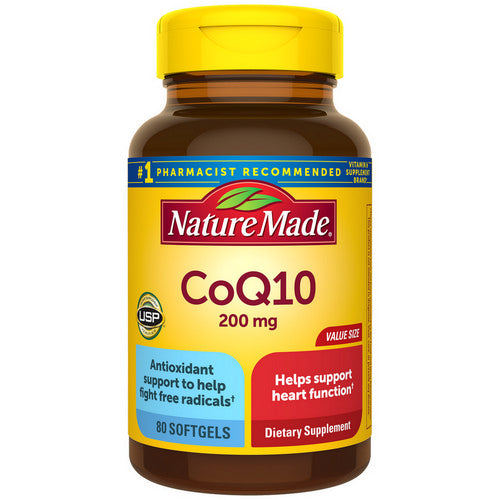 Nature Made, CoQ 10, 200 mg, 80 Softgels