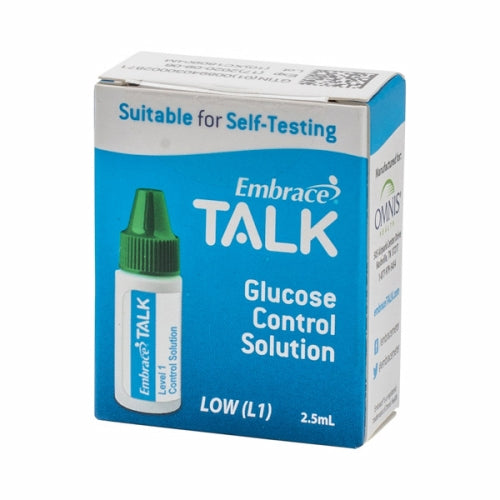 Embrace, Embrance Talk Glucose Control Solution, 2.5 Ml