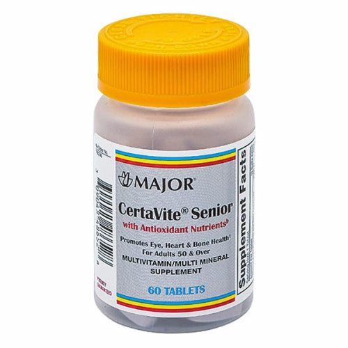 Major Pharmaceuticals, CertaVite Senior Vitamin A, 60 Tabs