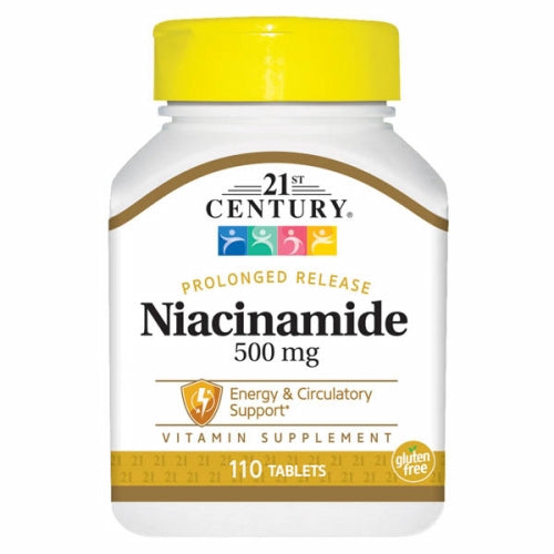 21st Century, Niacinamide, 500mg, 110 Caps
