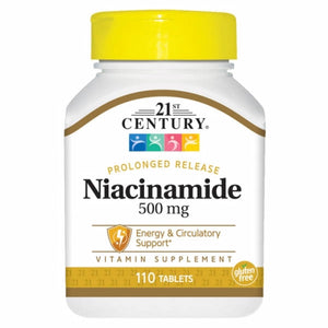 21st Century, Niacinamide, 500mg, 110 Caps
