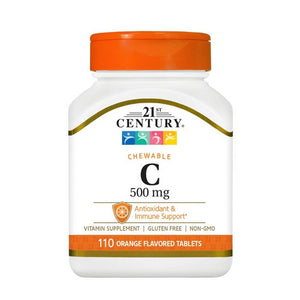 21st Century, Vitamin C, 500mg, 110 Tabs