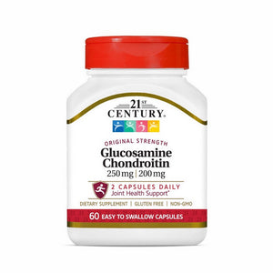 21st Century, Original Strength Glucosamine Chondroitin, 250 mg/200 mg, 60 Caps