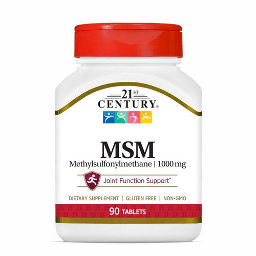 21st Century, Msm, 1000 Mg, 90 Tabs