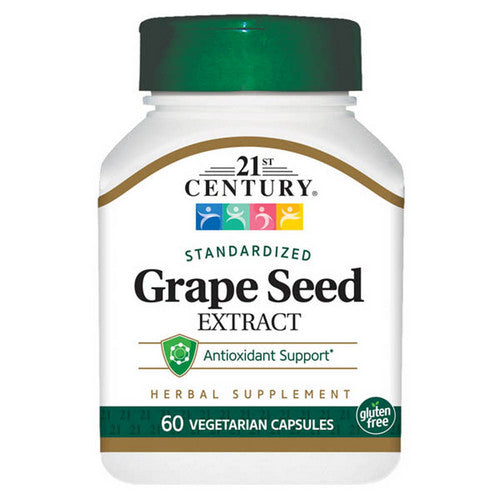 21st Century, Grape Seed Extract, 60 Caps