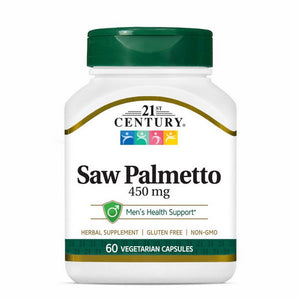 21st Century, Saw Palmetto, 450 Mg, 60 Veg Caps
