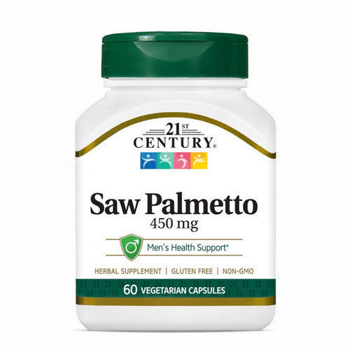 21st Century, Saw Palmetto, 450 Mg, 60 Veg Caps