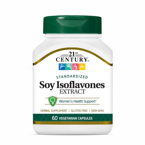 21st Century, Soy Isoflavones Extract Standardised, 60 Veg Caps