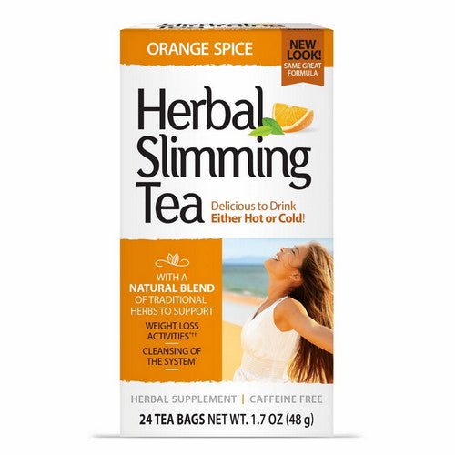 21st Century, Herbal Slimming Tea Orange Spice, 24 Bags