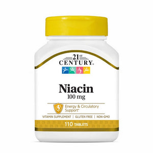21st Century, Niacin, 100 Mg, 110 Tabs