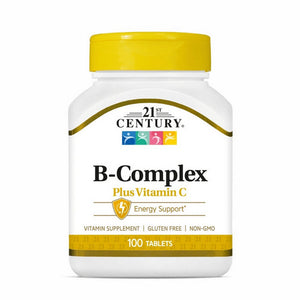 21st Century, Vitamin B-Complex Plus Vitamin C, 100 Tabs