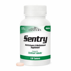 21st Century, Sentry Adults Multivitamin And Multimineral, 130 Tabs