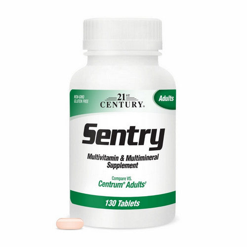 21st Century, Sentry Adults Multivitamin And Multimineral, 130 Tabs