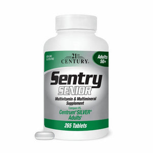 21st Century, Sentry Senior Multivitamin And Multimineral Adults 50+, 265 Tabs