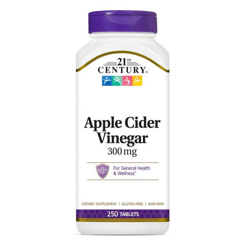 21st Century, Apple Cider Vinegar, 300mg, 250 Tabs