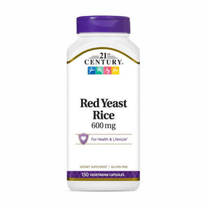 21st Century, Red Yeast Rice, 600 Mg, 150 Veg Caps