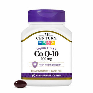 21st Century, Liquid Filled Coq-10, 100 Mg, 90 Softgels