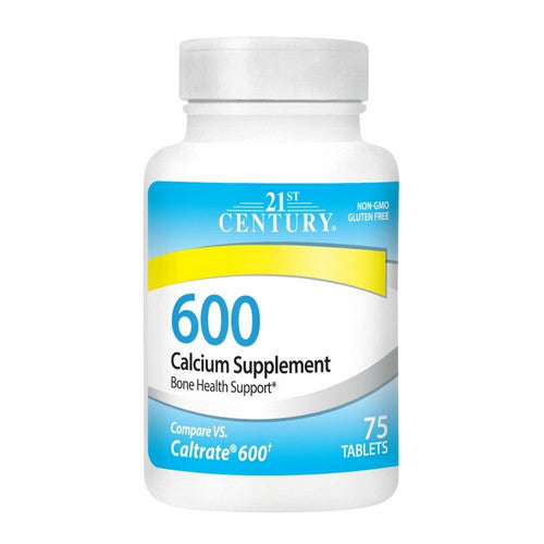 21st Century, Calcium Supplement, 600 mg, 75 Tabs