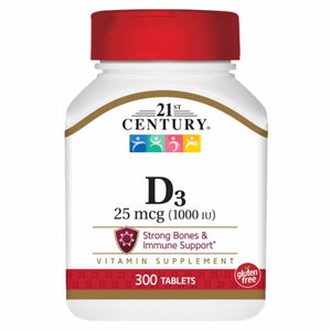 21st Century, Vitamin D3, 250 Mcg, 300 Tabs