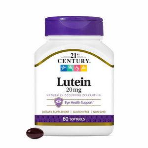 21st Century, Lutein, 200 Mg, 60 Softgels