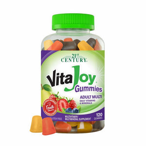 21st Century, Vitajoy Gummies Adult Multivitamin Fruit Flavour, 120 Gummies