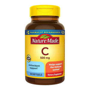 B Protected, Vitamin C, 500 Mg, 60 Softgels