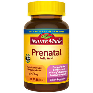 Nature Made, Prenatal Multivitamins, 90 Tabs