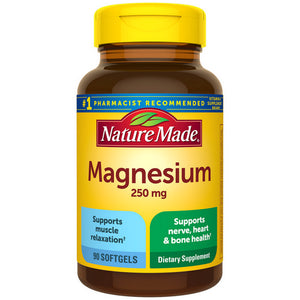 Nature Made, Magnesium, 250 mg, 90 Liquid Softgels