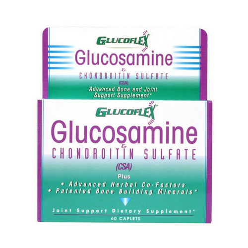 Glucoflex, Glucosamine & Chondriotin Sulfate, 60 Caplets